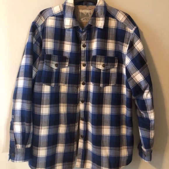 Mens Wind River Lined Flannel Shirt 